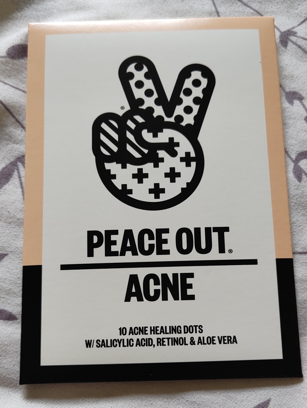 Peace Out Acne Healing Dots with Salicylic Acid, Retinol & Aloe Vera 10 ct